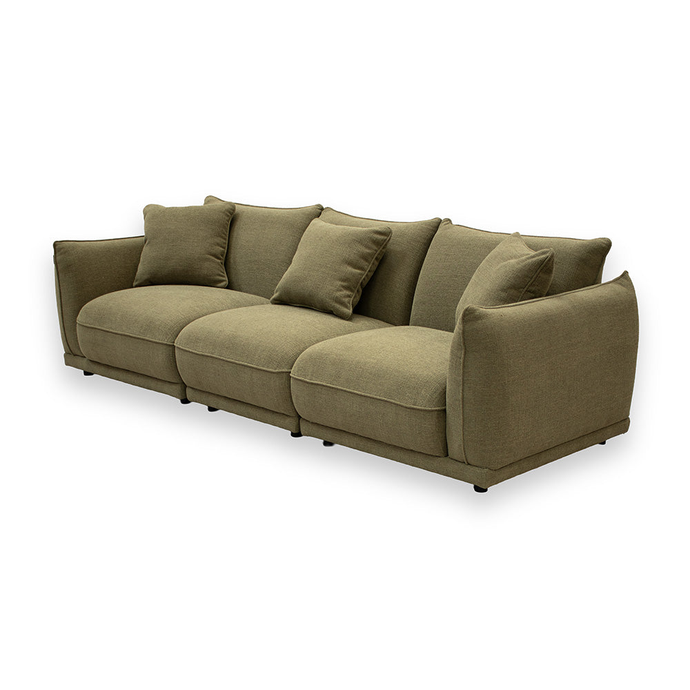 Elliot 3-Pers. Sofa - Grøn