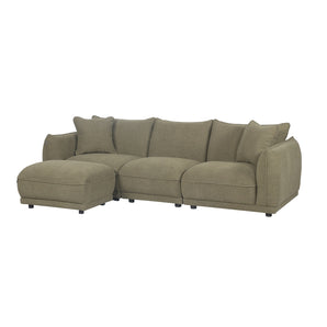 Elliot 3-personers Sofa - Grøn