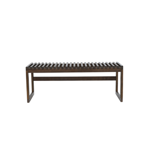 Elv Bænk - Smoked Egetræ