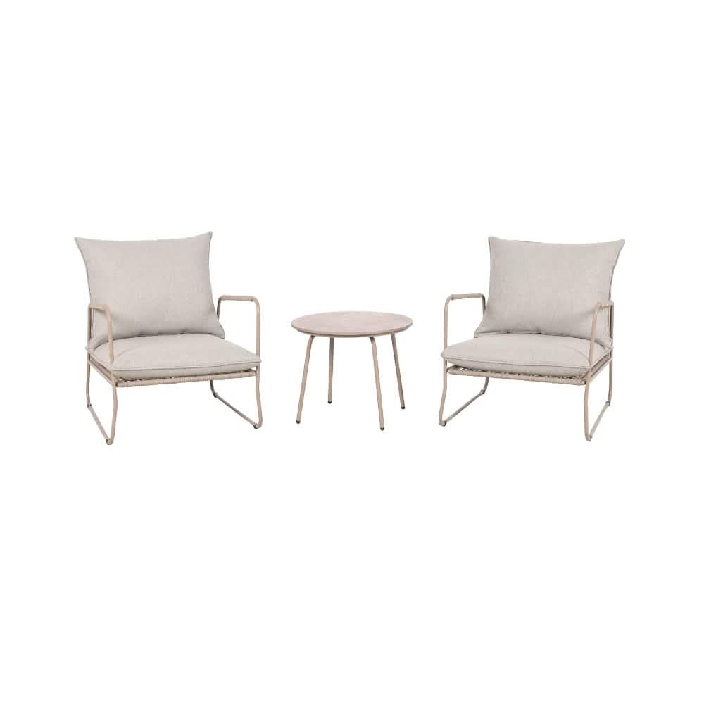 Elvheim Loungesæt inkl. bord - Beige