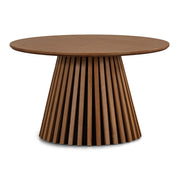 Måne Lamel Sofabord - Espresso Eg Ø78 cm