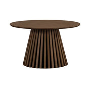 Måne Lamel Sofabord - Smoked Eg Ø78 cm