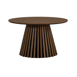 Måne Lamel Sofabord - Smoked Eg Ø78 cm