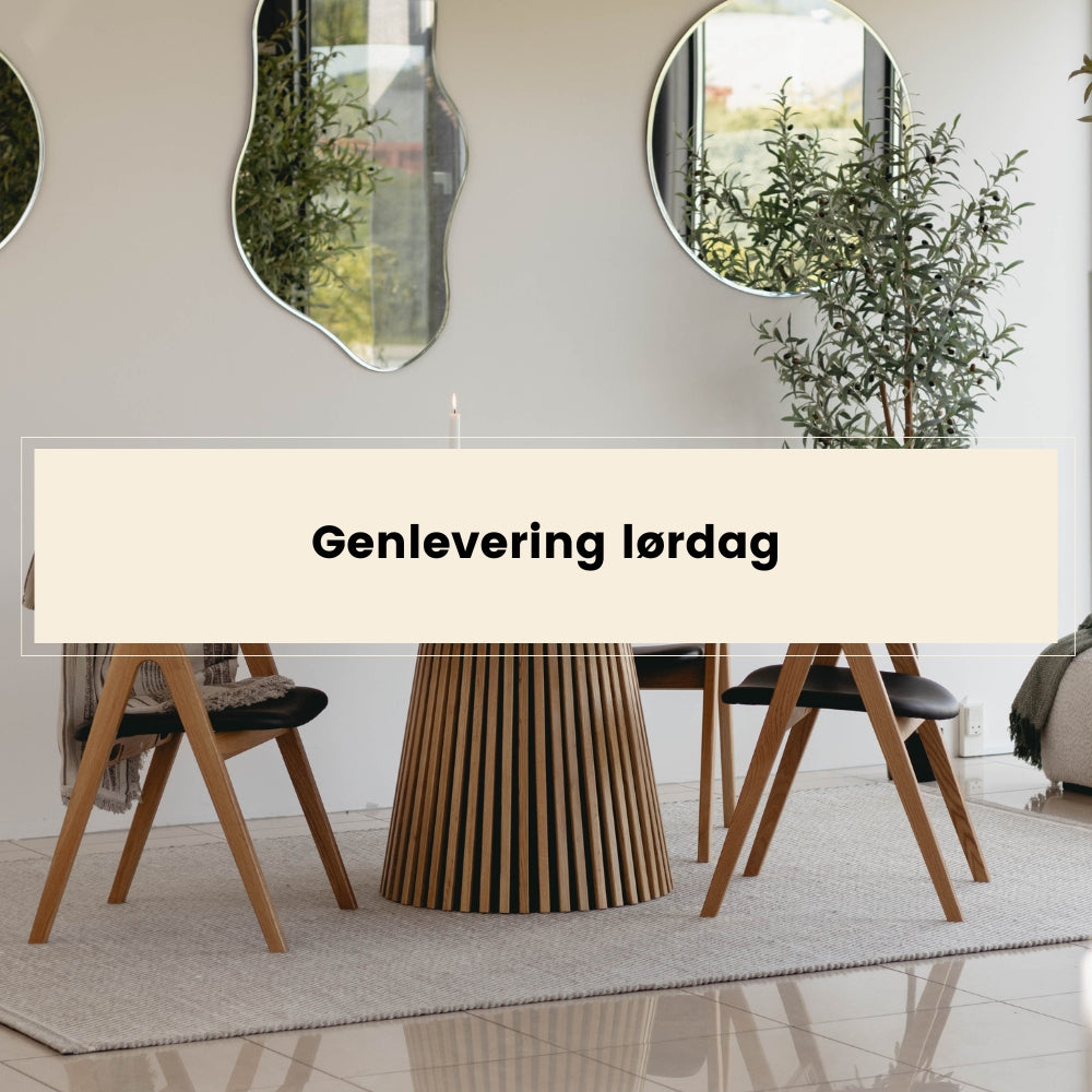 Genlevering - Lørdagslevering