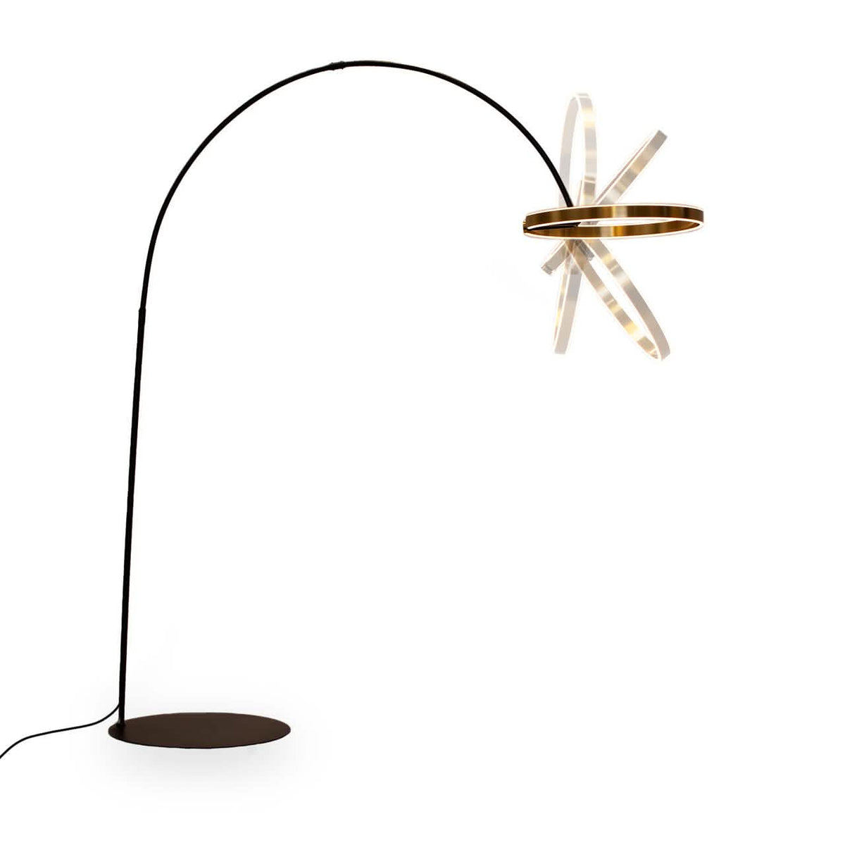 Gulvlampe - Guld Ø60 cm