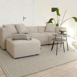Stofprøve - Balder sofa Beige