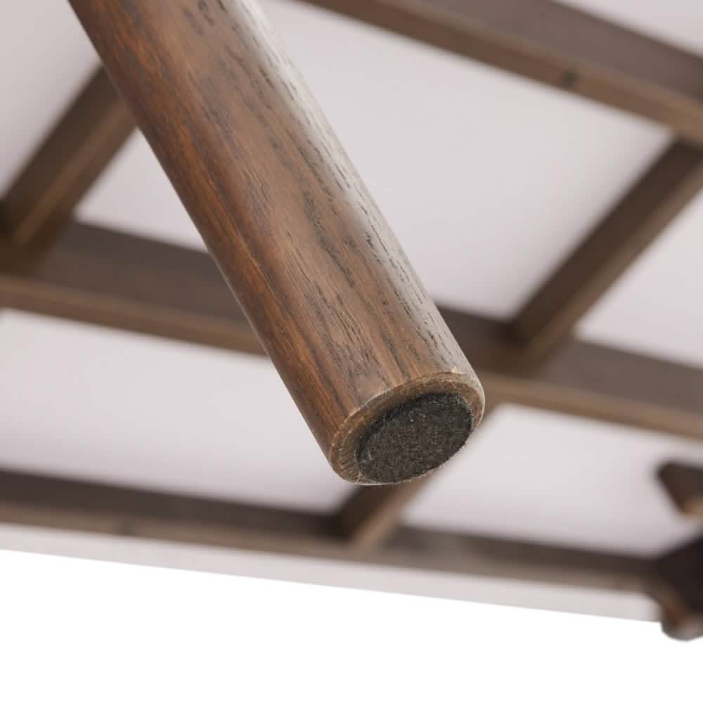 Holms Spisebord i 180 cm, inkl. plader i smoked eg og taupe