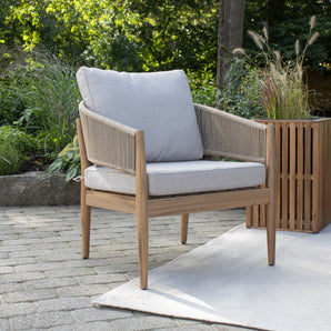 Solheim Loungestol - Beige Reb