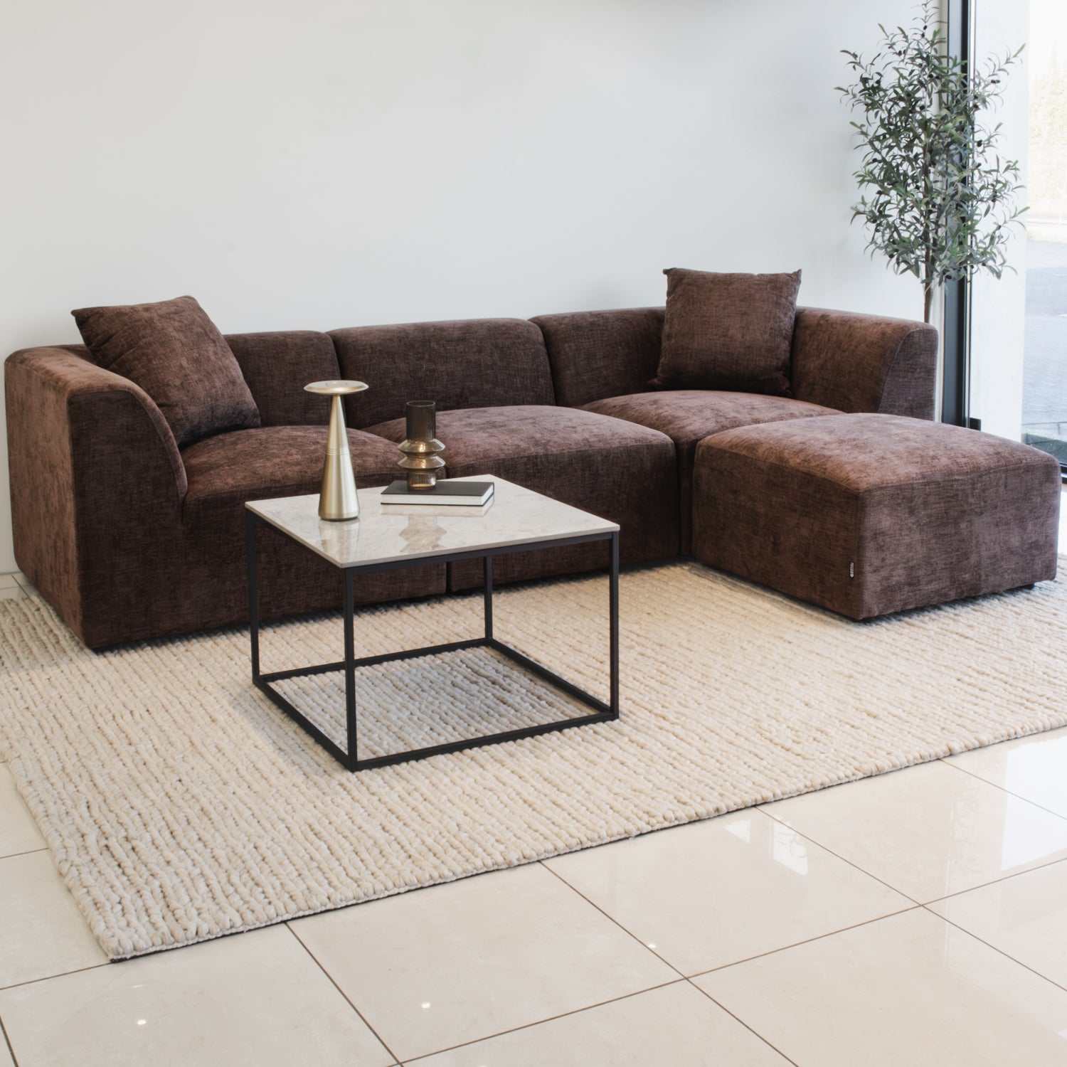 Balder 3-personers Sofa - Brun