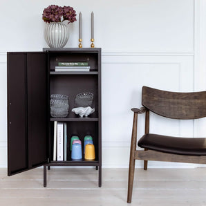 Luna Metalskab - 1 låge