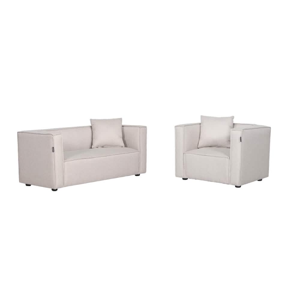 Elias Børnesofa inkl. stol - Beige