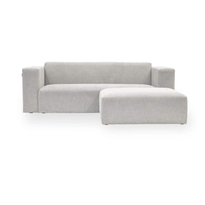 Stofprøve - Ollie Sofa Lys Grå Stof