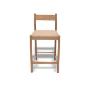 Monaco counter chair nature oak - w. rope