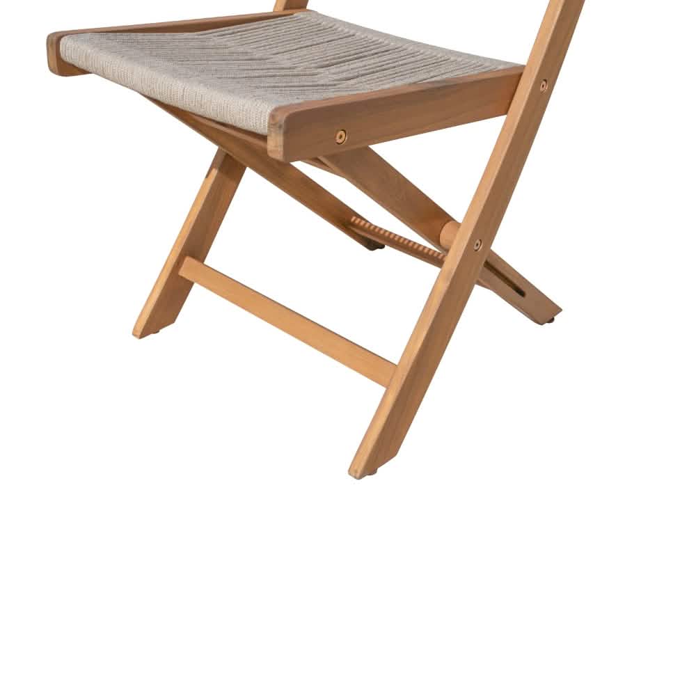 Mandal Bistrostole til 2 pers. i Akacietræ