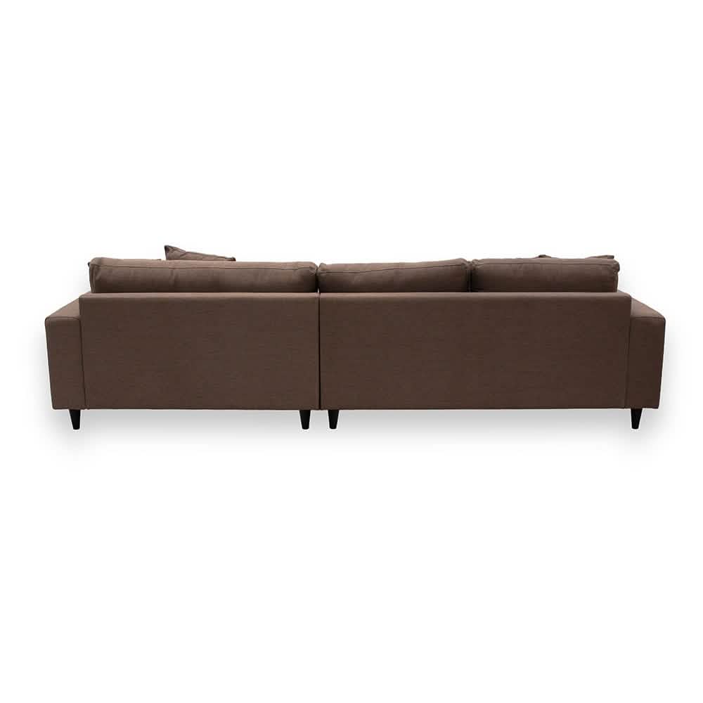Milo Sofa - Vendbar Chaiselong 283 cm - Brun