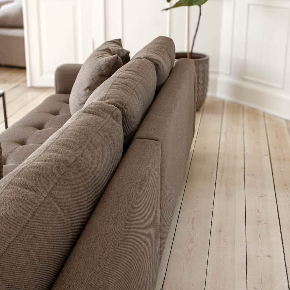 Milo Sofa - Vendbar Chaiselong 283 cm - Brun