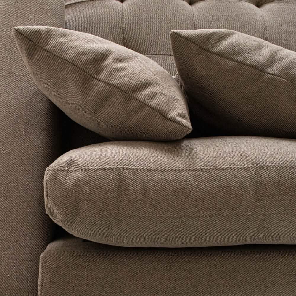 Milo Sofa - Vendbar Chaiselong 283 cm - Brun