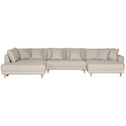 Milo U-Sofa i Venstrevendt - Beige