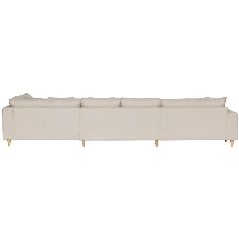 Milo U-Sofa i Højrevendt - Beige