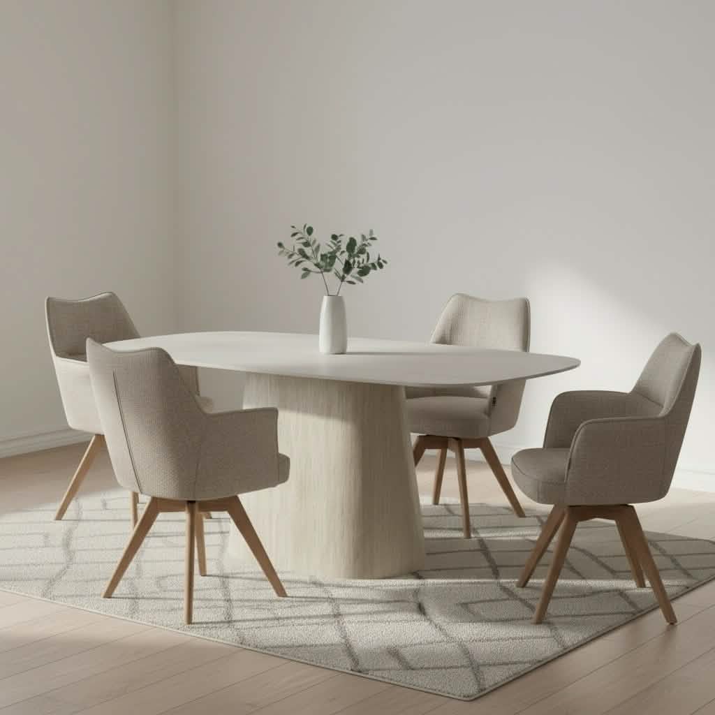 Molde Spisebord - Natursten 180 x  90 cm