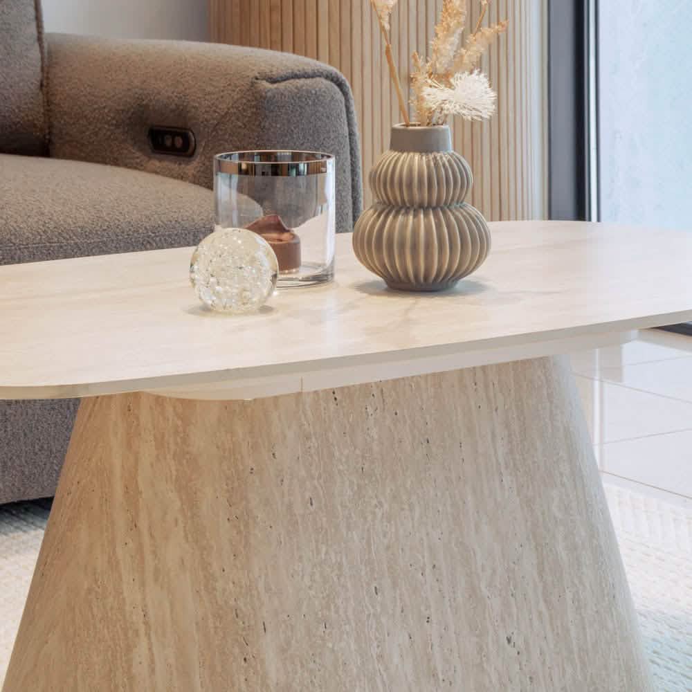 Molde Sofabord - Natursten 110 x 60 cm