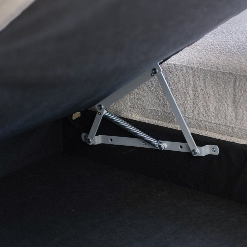 Naya Sofa med elektronisk modul - Venstrevendt - Beige Boucle