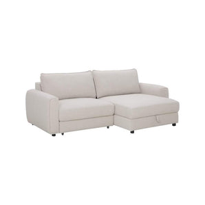 Naya Sofa med elektronisk modul - Højrevendt - Beige Boucle