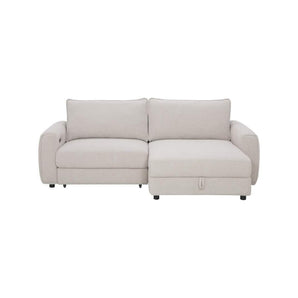 Naya Sofa med elektronisk modul - Højrevendt - Beige Boucle