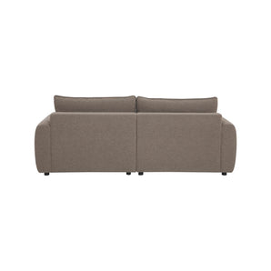 Naya Sofa med elektronisk modul - Venstrevendt - Brun Boucle