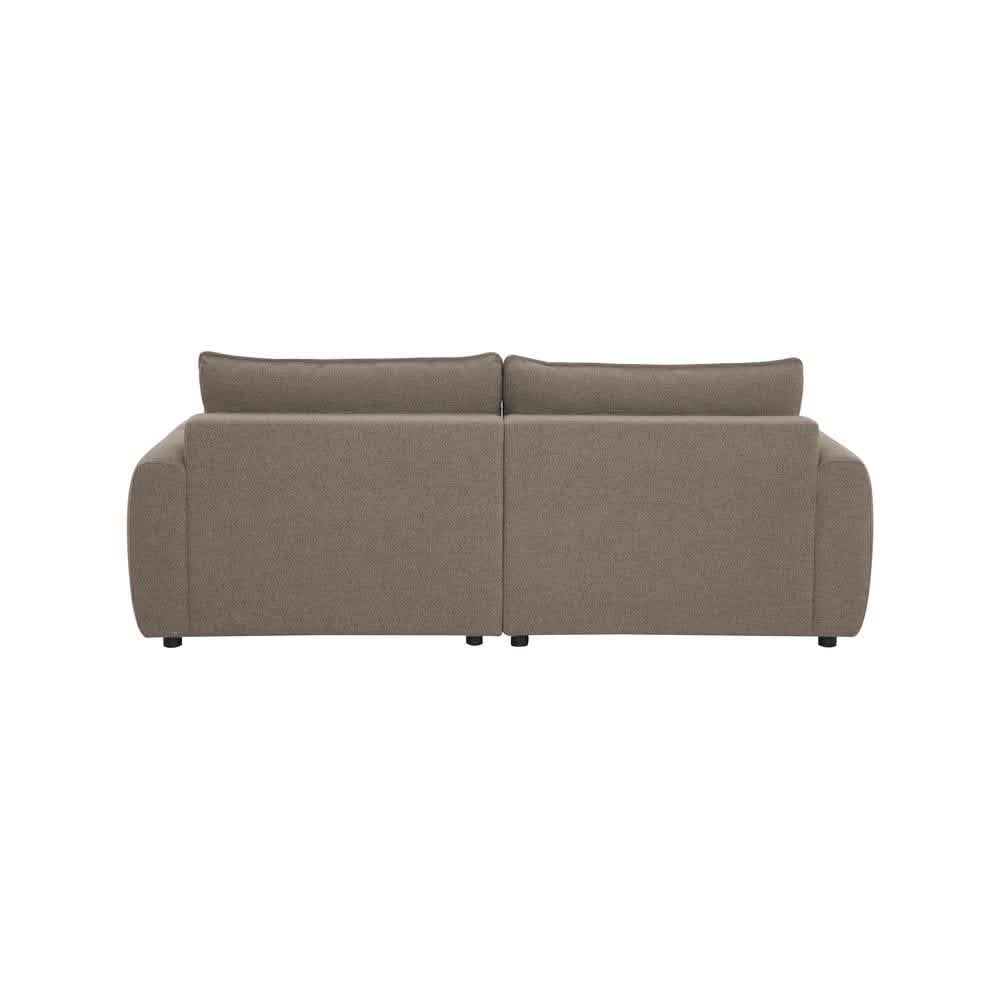 Naya Sofa med elektronisk modul - Højrevendt - Brun Boucle