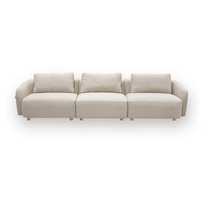 Nolio Modulsofa 315 cm - Beige Bouclé