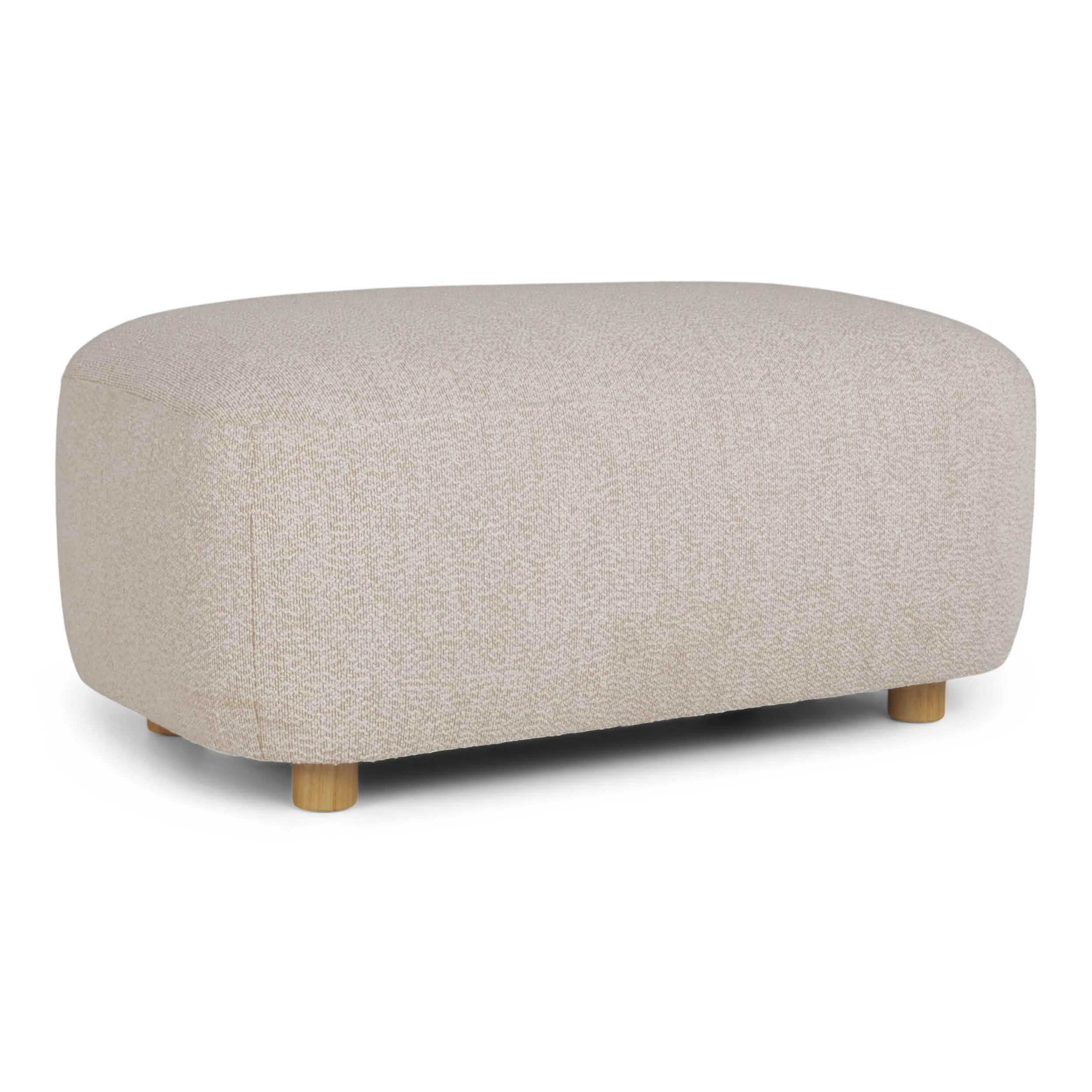 Nolio Puf - Beige Boucle