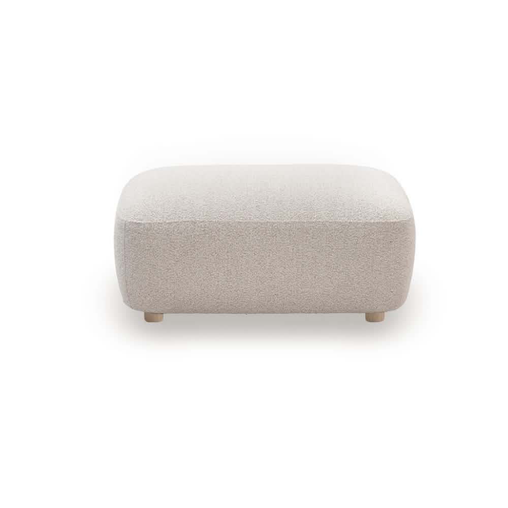 Nolio Modulsofa - Beige Bouclé inkl. puf - 315 cm