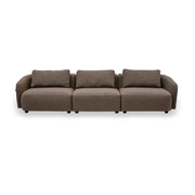 Nolio Modulsofa 315 cm - Brun Bouclé