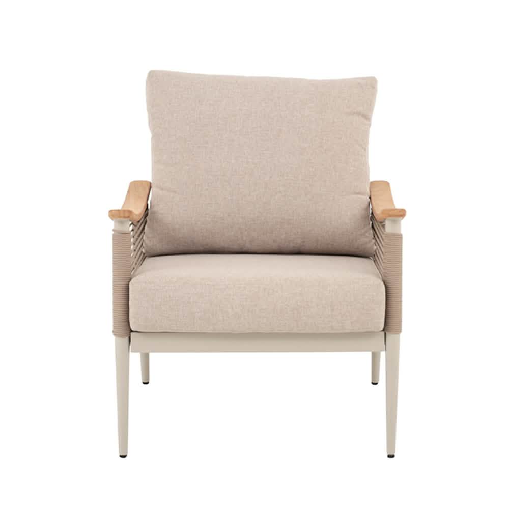 Norvik 5-pers. Loungesæt - Beige Reb