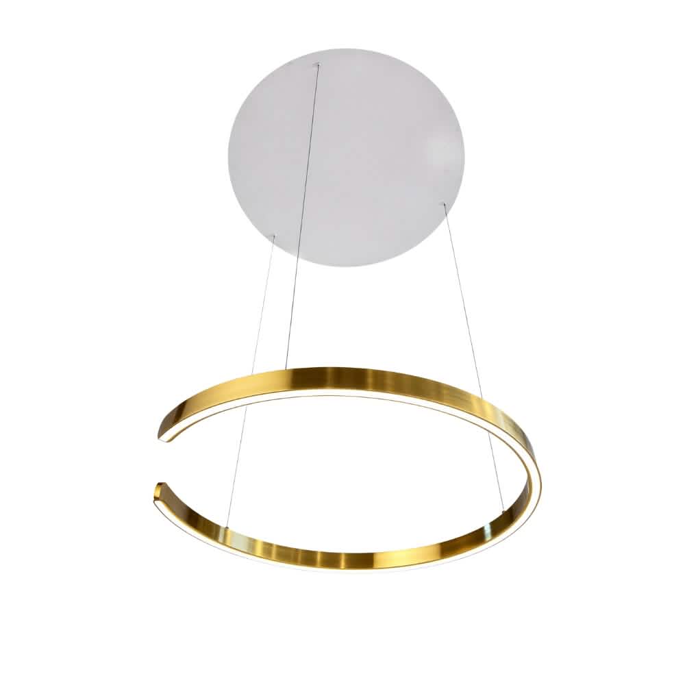 Pendel Lampe - Guld Ø80 cm