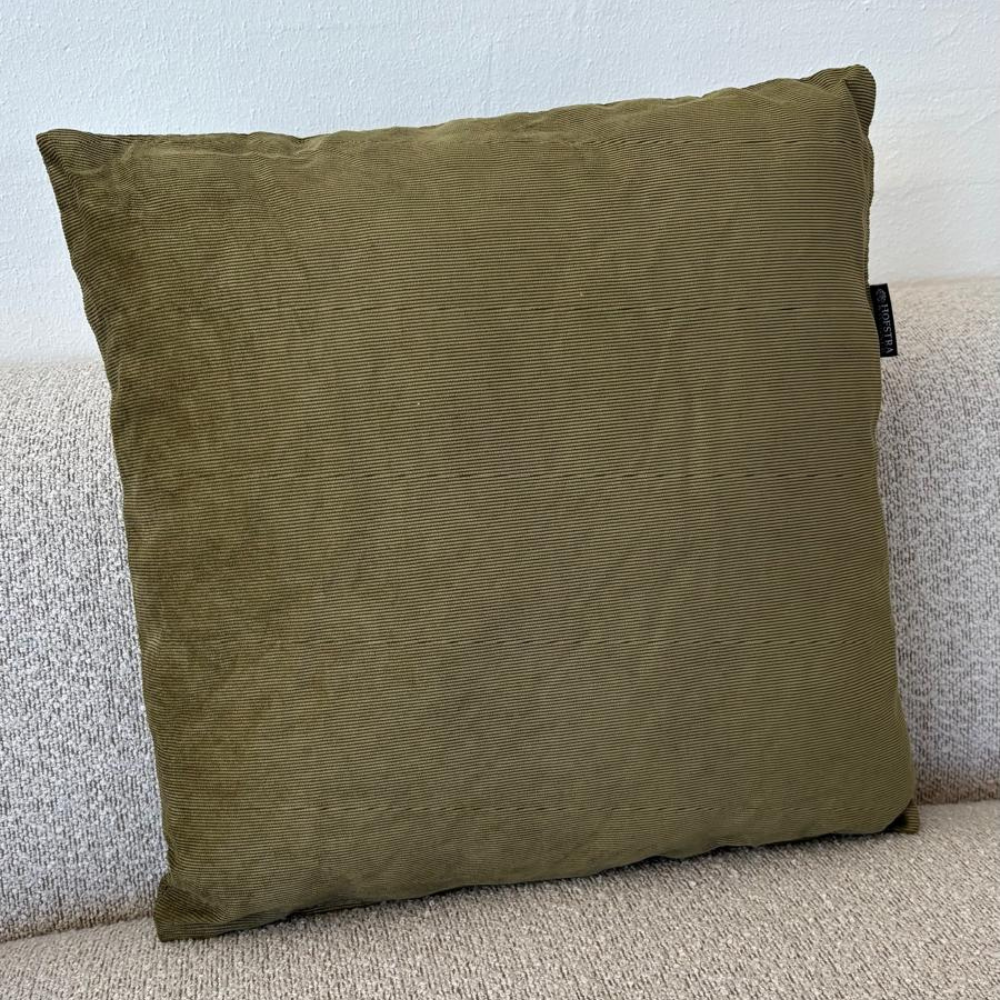 Pyntepude - 45 x 45 cm - Grøn Fløjl