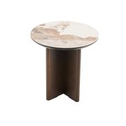 Rio Keramik Sidebord - Smoked Eg Ø50 cm