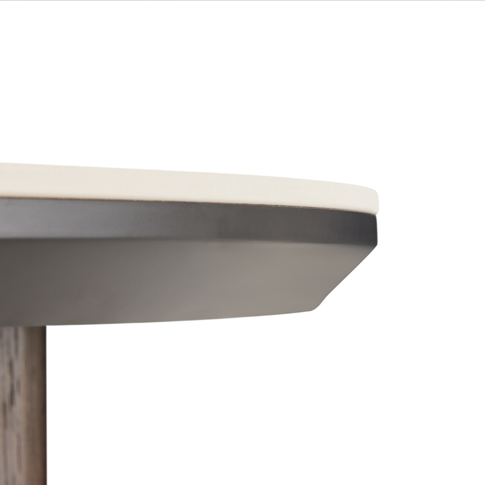 Rio Keramik Sidebord - Smoked Eg Ø50 cm