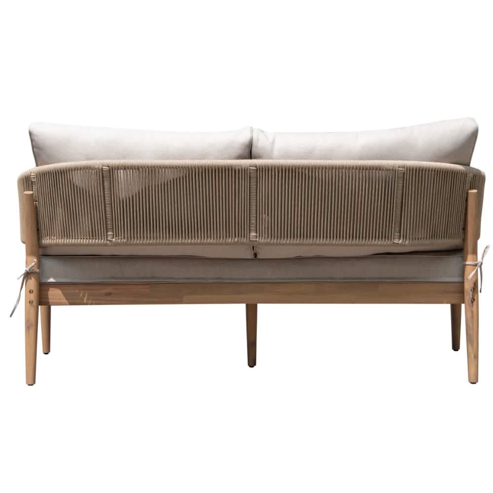 Solheim 4-pers. Loungesæt - Beige Reb