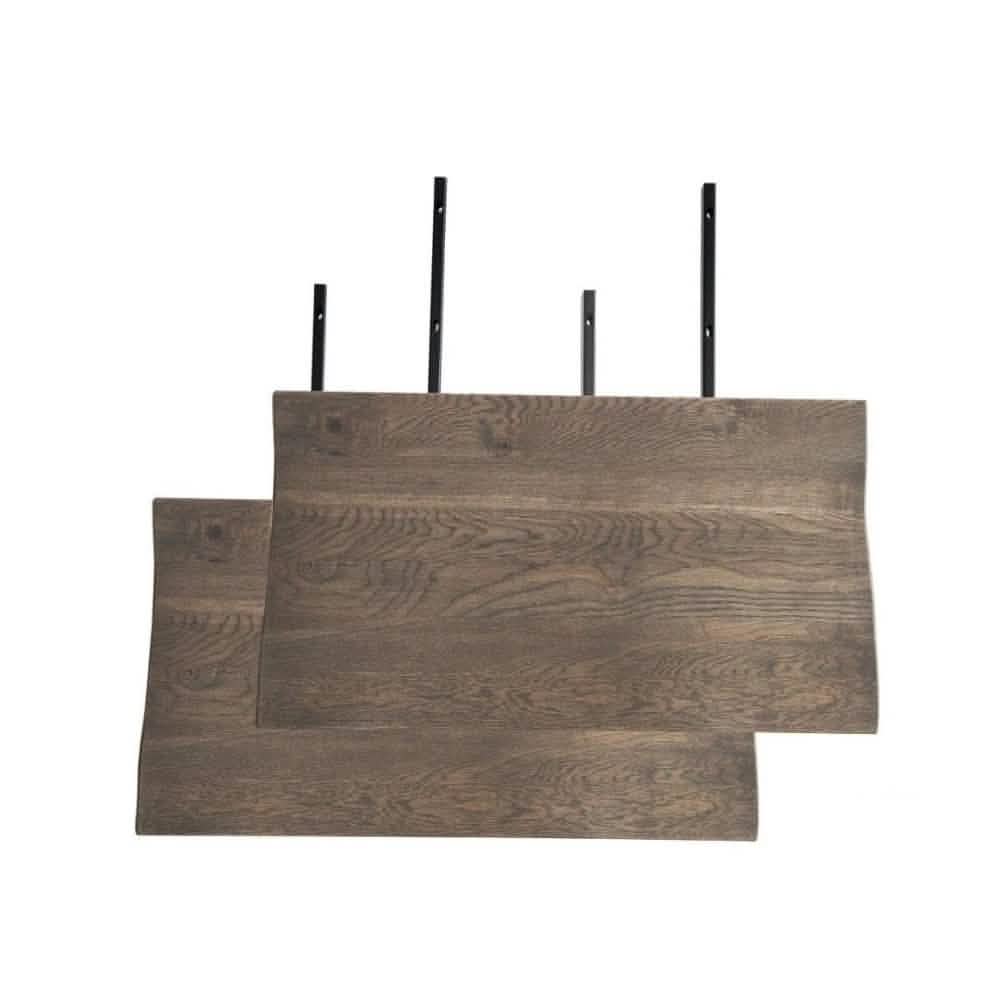 Tillægsplader til Venus Plankebord 300 cm - Smoked Olieret Egetræ  50 cm (2 stk)