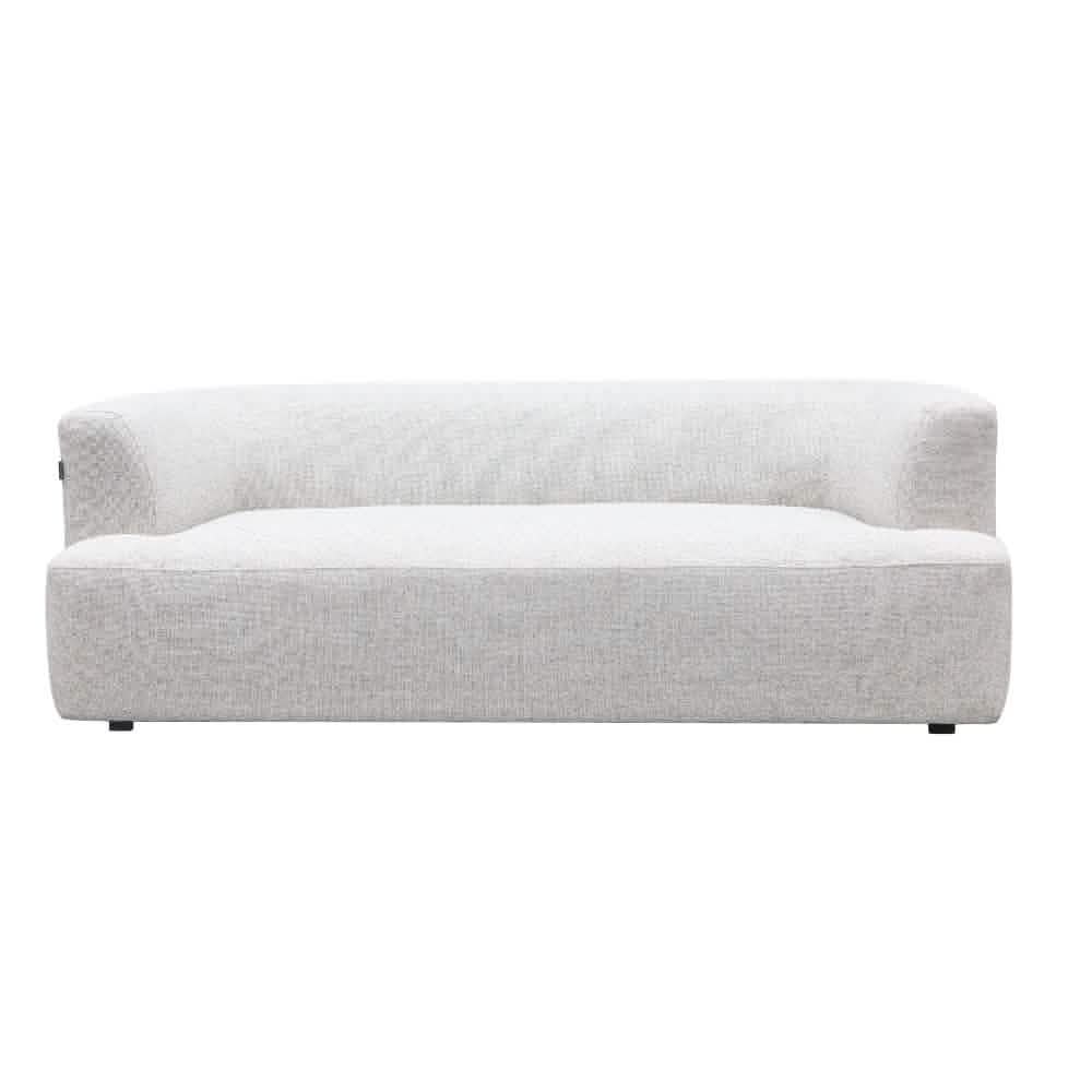 Stofprøve - Tino Sofa 200 cm - Hvid Bouclé