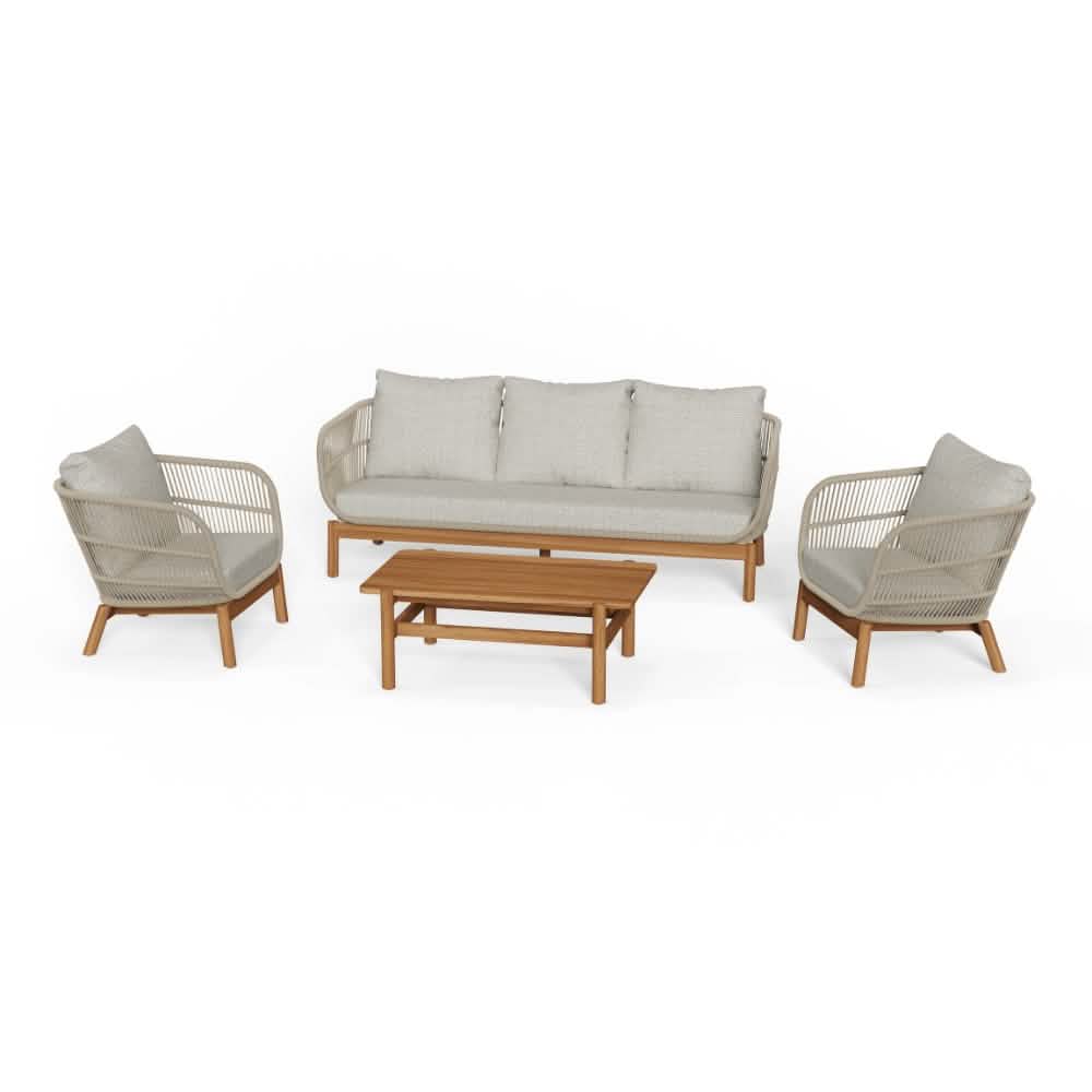 Tokheim Loungesæt, 5-pers. - Beige Reb