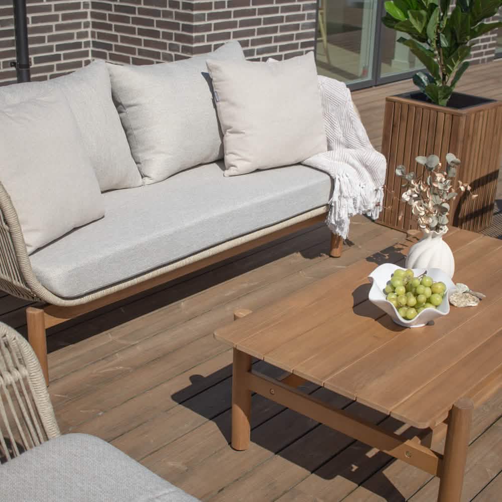 Tokheim 4-pers. Loungesæt - Beige Reb