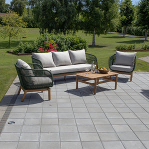 Tokheim 3-pers Loungesofa - Grøn Reb