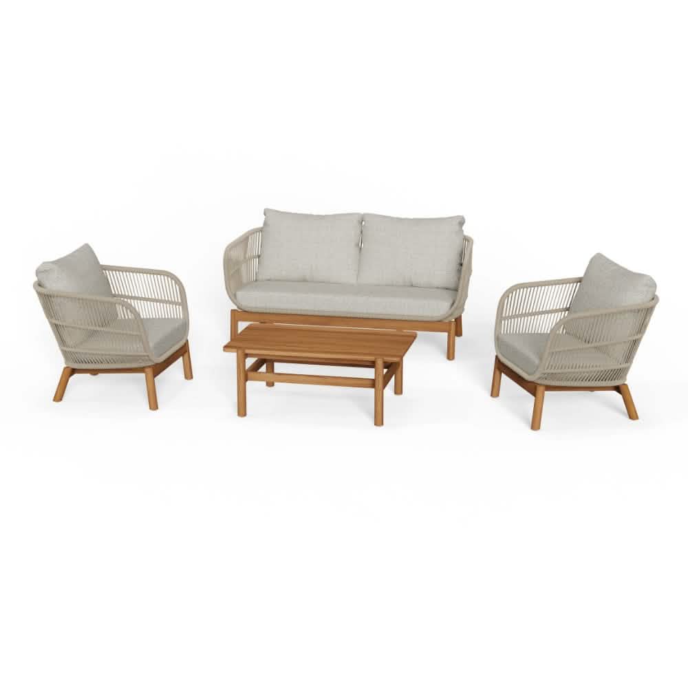 Tokheim 4-pers. Loungesæt - Beige Reb