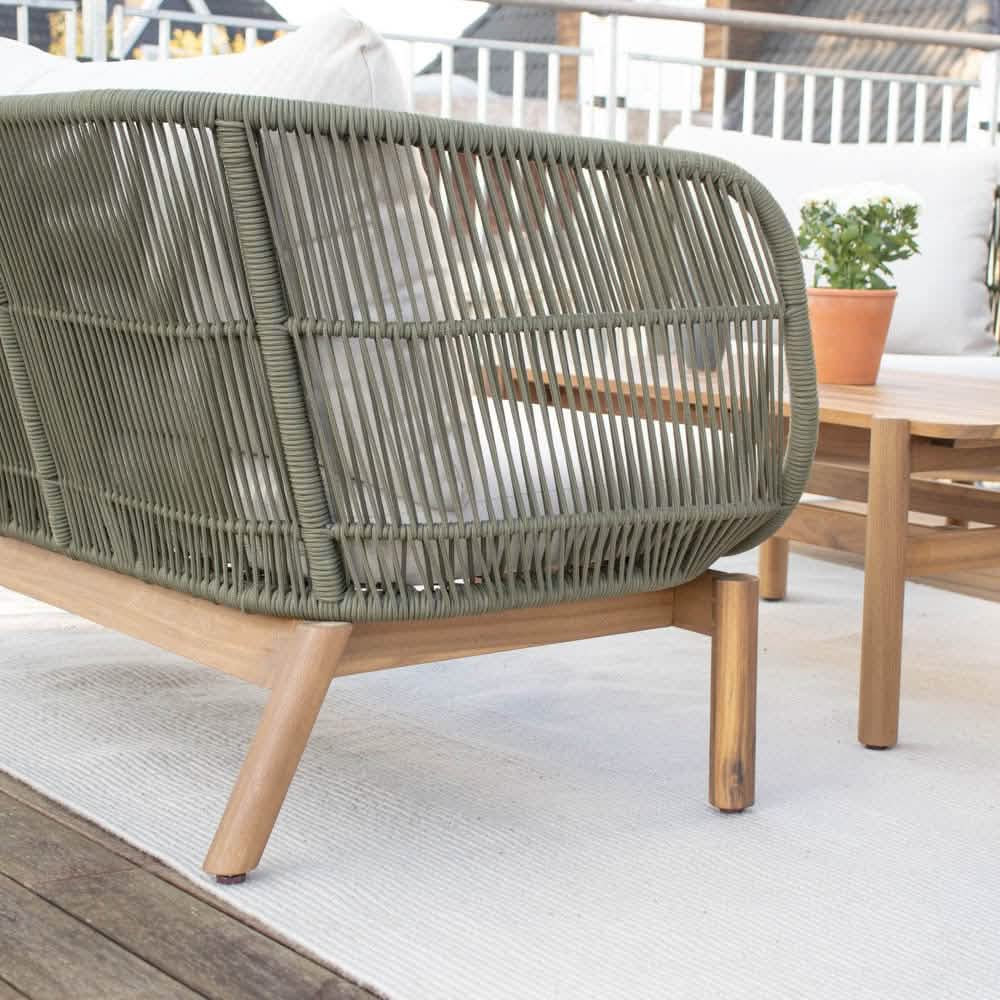 Tokheim 2-pers Loungesofa - Grøn Reb