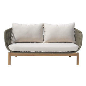 Tokheim 2-pers Loungesofa - Grøn Reb