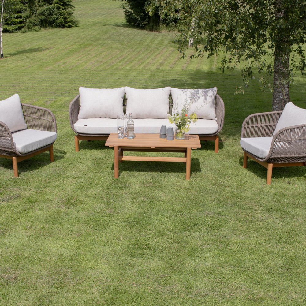 Tokheim 3-pers Loungesofa - Brun Reb