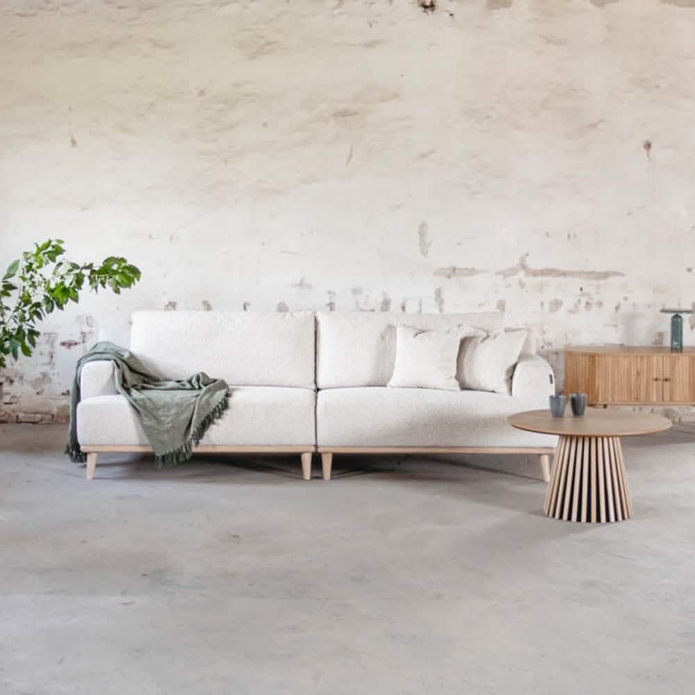 Tomson 4-pers. Sofa - Beige 260 cm